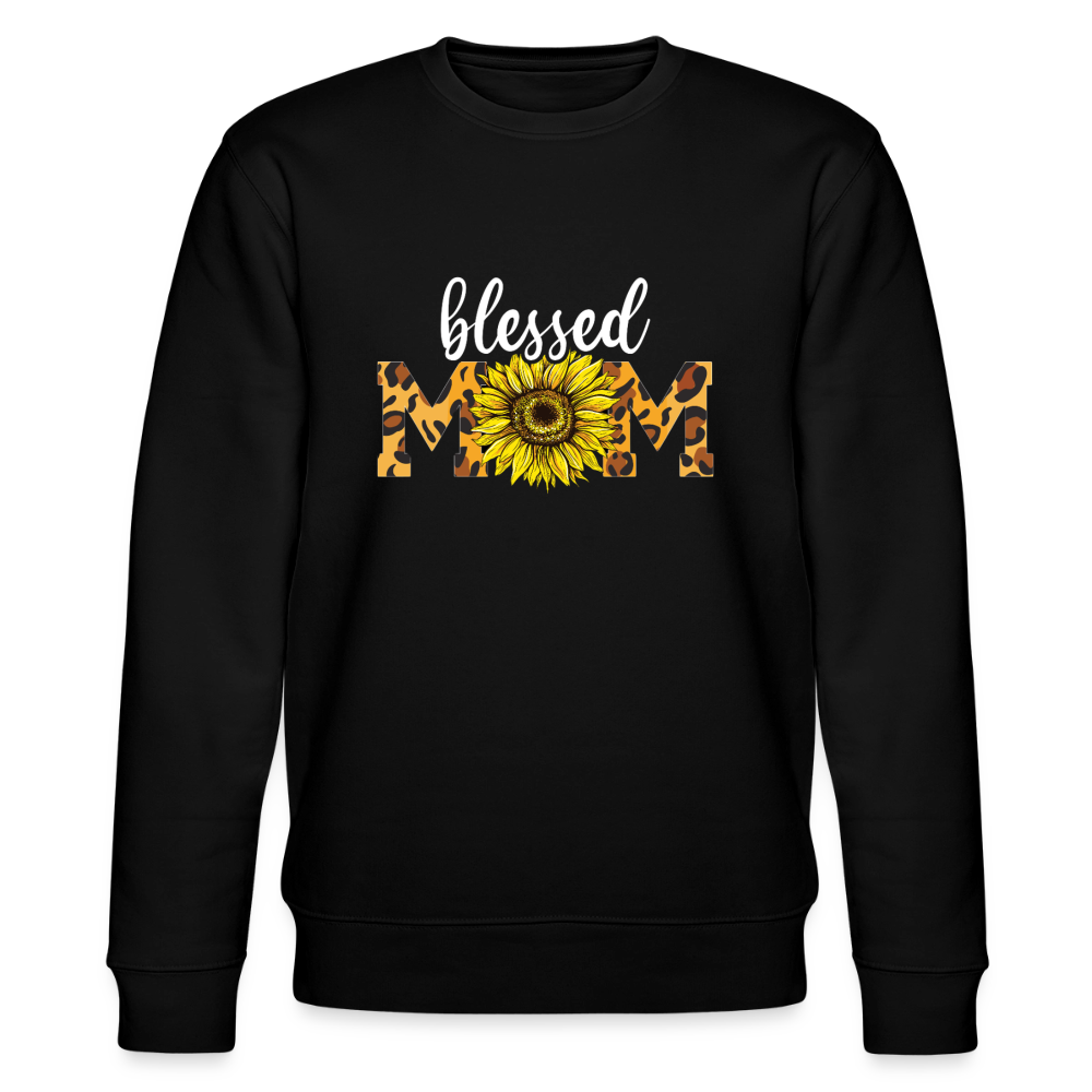 BLESSED MOM Sweatshirt - Schwarz
