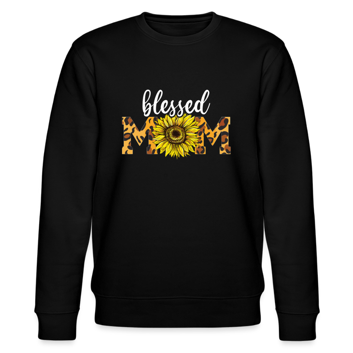 BLESSED MOM Sweatshirt - Schwarz