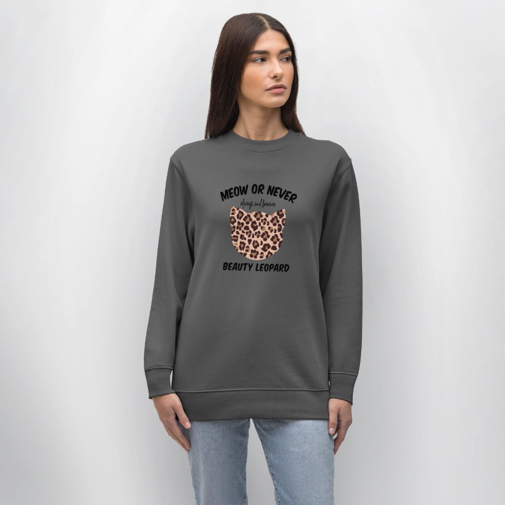 Meow Or Newer Sweatshirt - anthracite