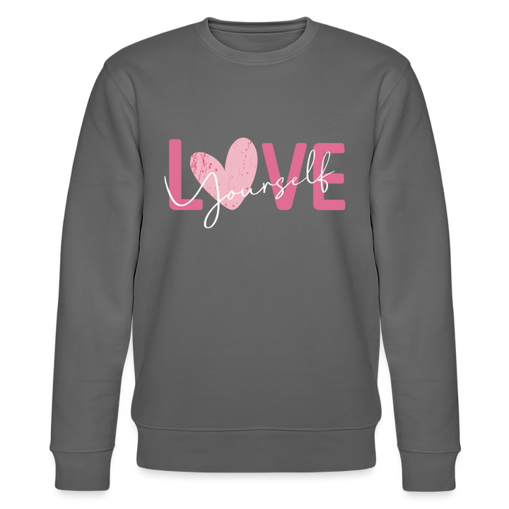 love yourself Sweatshirt - anthracite