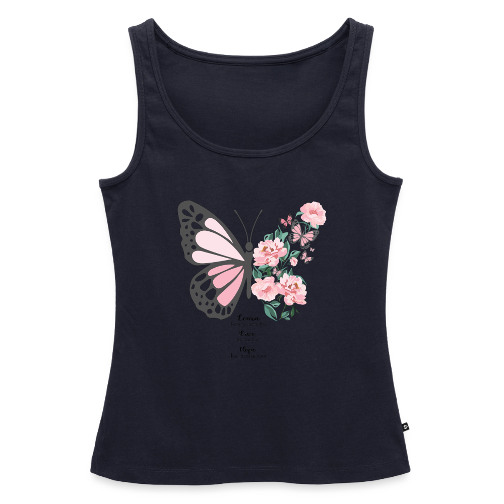 Butterfly Tank Top - navy
