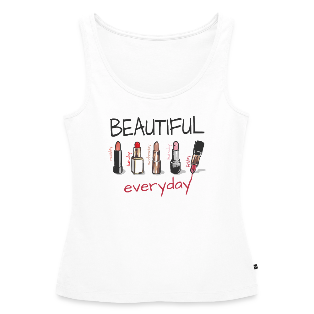 Beautiful Everyday Tank Top - white