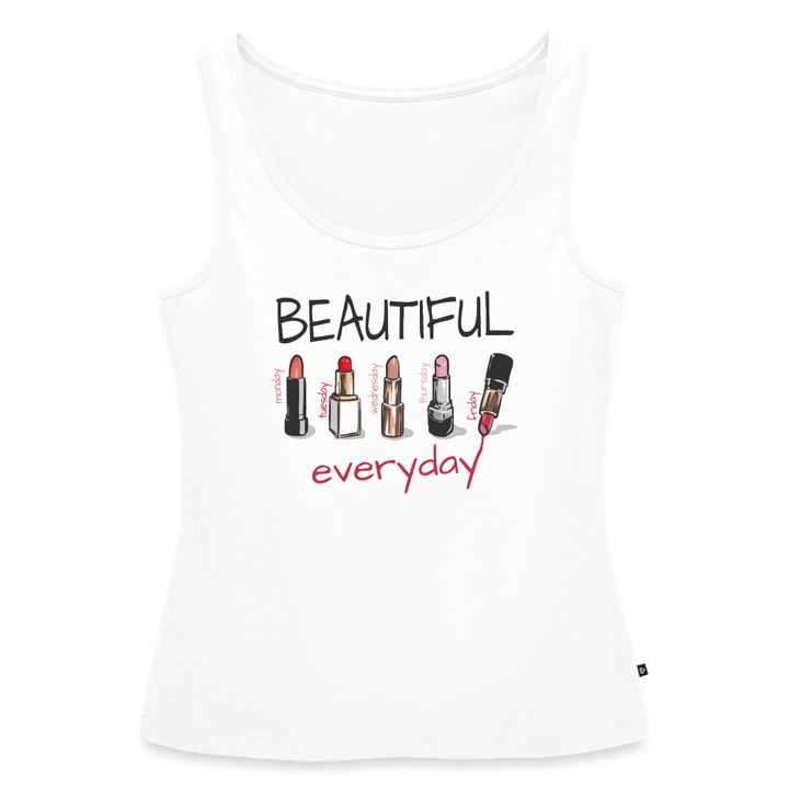 Beautiful Everyday Tank Top - white