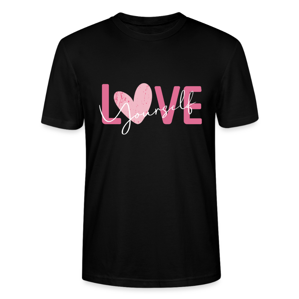 Love yourself T-Shirt - Schwarz