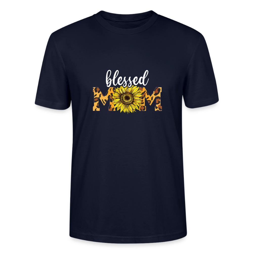 Blessed Mom T-Shirt - Navy