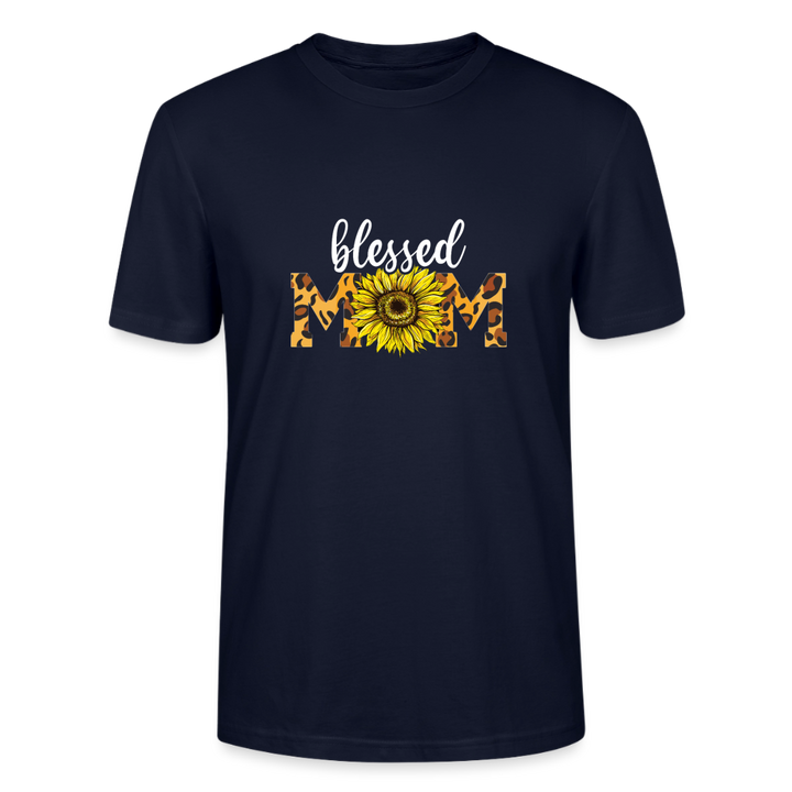 Blessed Mom T-Shirt - Navy