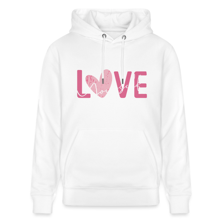 love yourself  Hoodie - white
