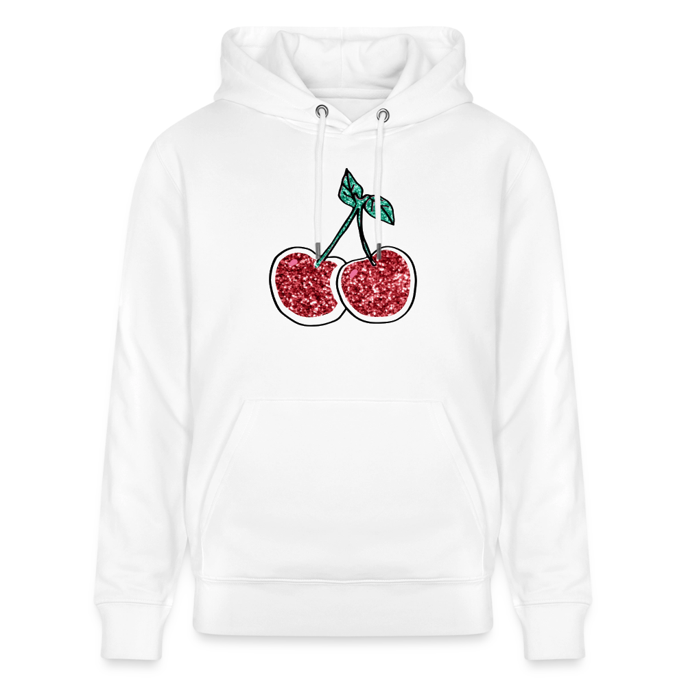 Cherry Hoodie - white