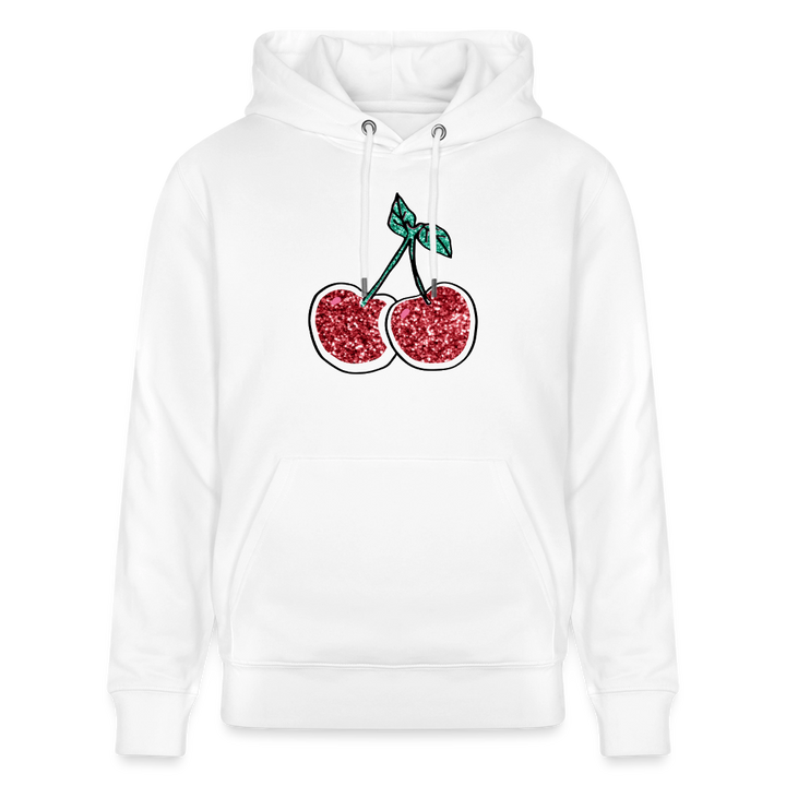 Cherry Hoodie - white