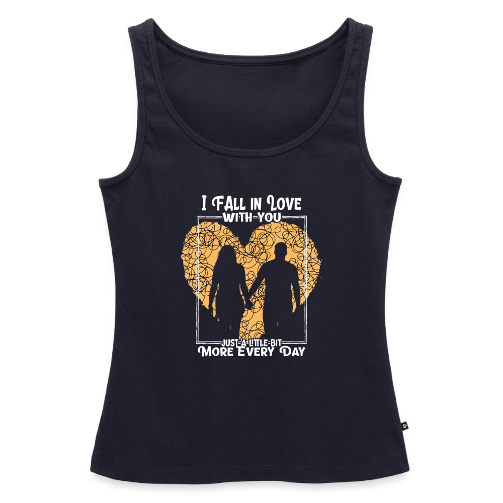 FALL IN LOVE Tank Top - Navy