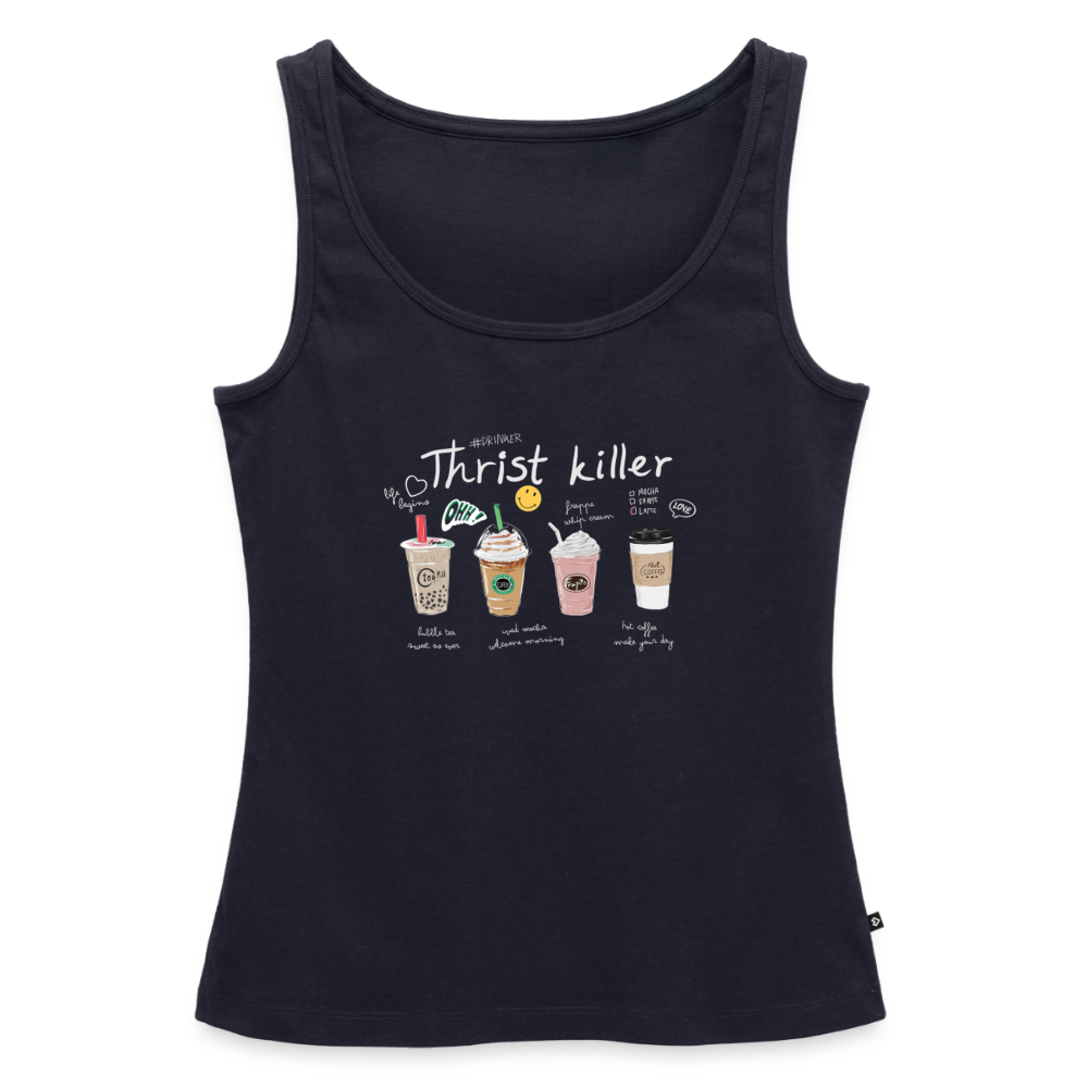 THIRST KILLER Tank Top - Navy