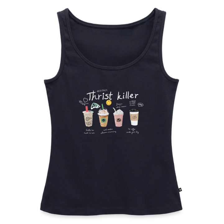 THIRST KILLER Tank Top - Navy