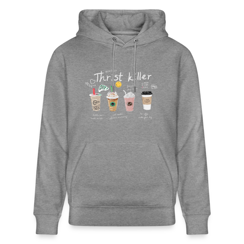 Stanley/Stella CRUISER Unisex Organic Hoodie - slub heather grey