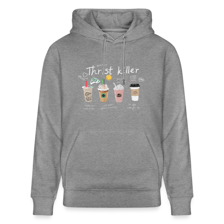 Stanley/Stella CRUISER Unisex Organic Hoodie - slub heather grey